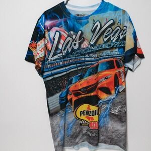 Nascar Shirt Penzoil 400 Las Vegas Motor Speedway 2018 SMI Medium